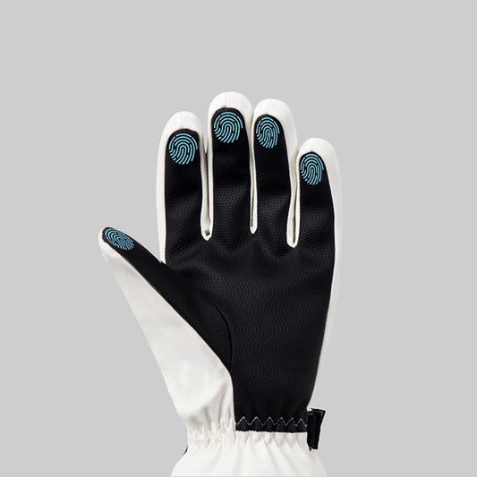 NOFOXO Waterproof Windproof Warmth Thickened Winter Ski Gloves Motorcycle Snowboard Gloves Touch Screen Fleece Warm Gloves