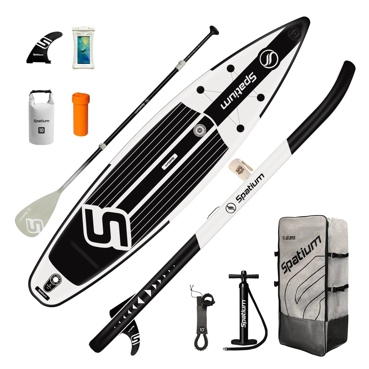 Stand Up Paddle Board Non-Slip Surf Board Water Sports Kayak Surf Set with Pump Backpack