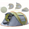 4-Person Pop Up Camping Tent – Instant Easy Setup, Waterproof & UPF50+ Sun Protection, 2 Doors Family Outdoor Shelter