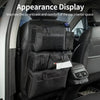 Tactical Car Seat Back Organizer Multi Zipper Pocket Water Resistant Oxford Hanging Storage Bag