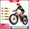 OBX-EB26 E-Bike Electric Bike for Adults 1000W Motor 48V 15Ah Battery 26 Inch Fat Tire E-Bike Disc Brake 28MPH 55KM Range