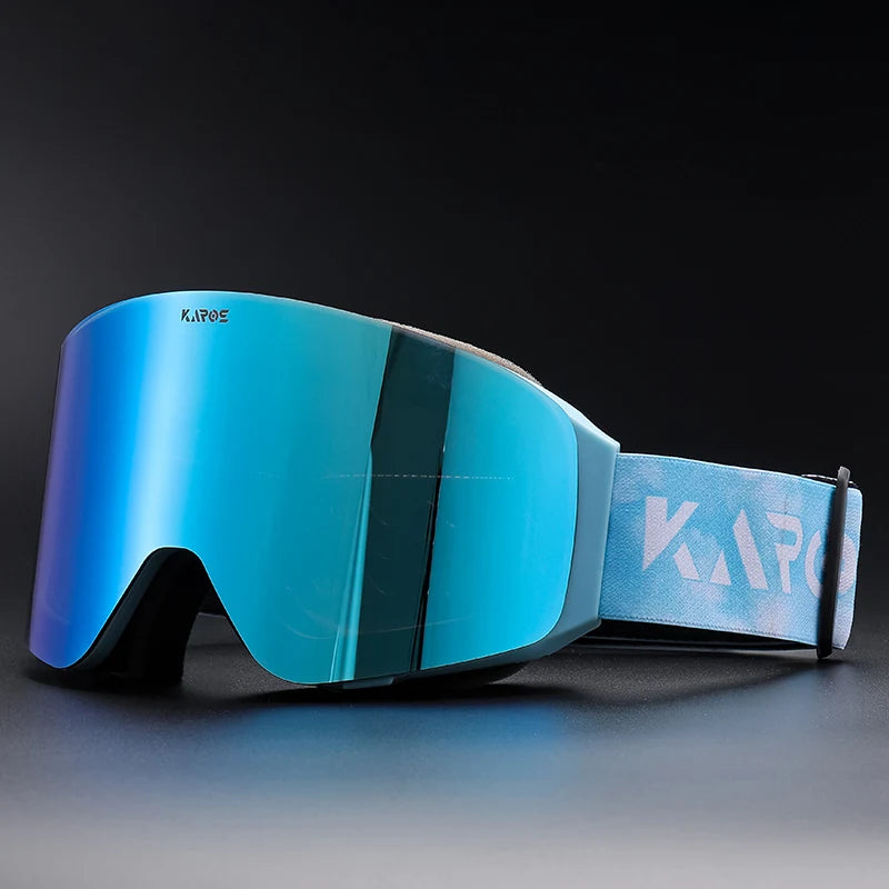 Karos Ski Goggles Flip-top Double Layer Anti-Fog UV400
