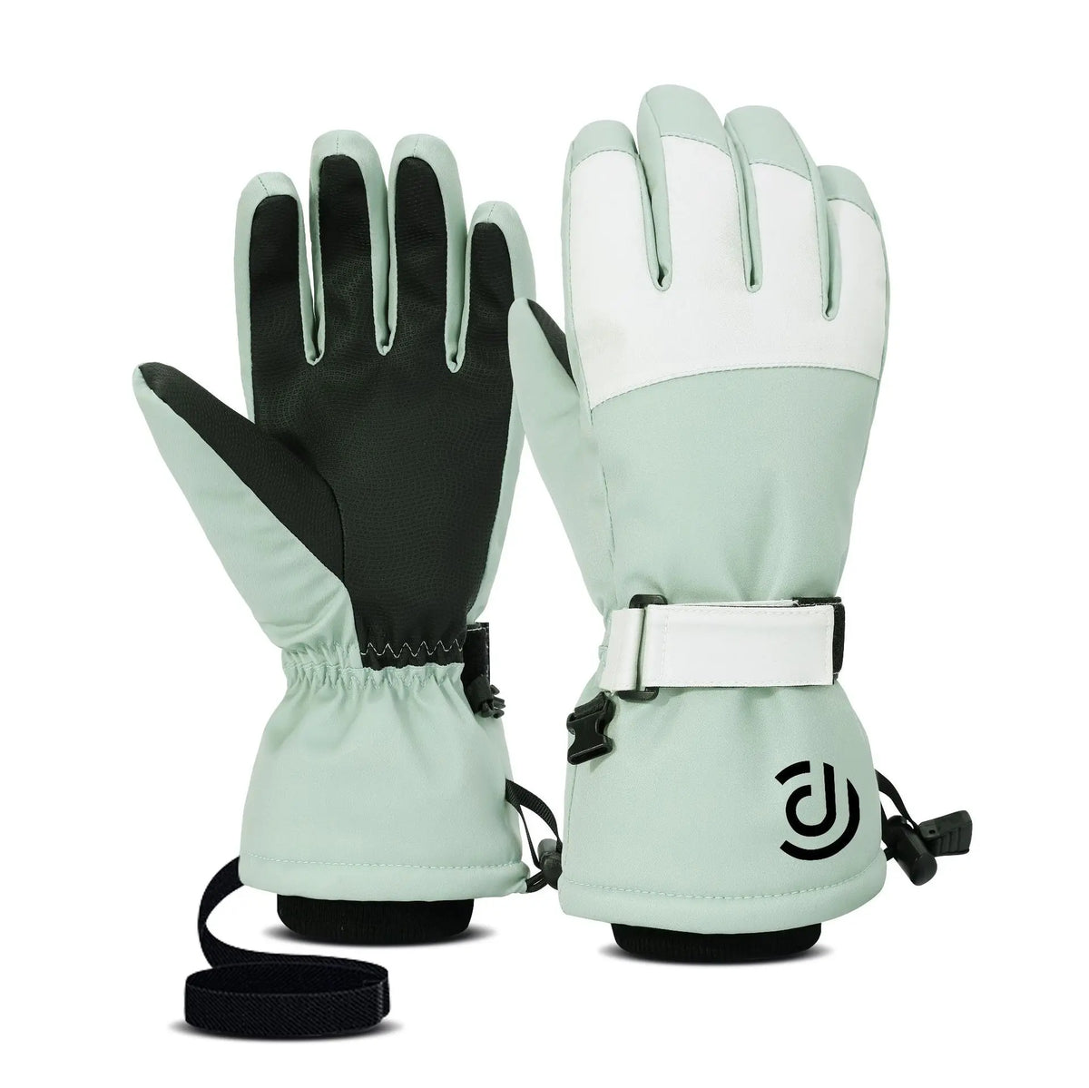 NOFOXO Waterproof Windproof Warmth Thickened Winter Ski Gloves Motorcycle Snowboard Gloves Touch Screen Fleece Warm Gloves