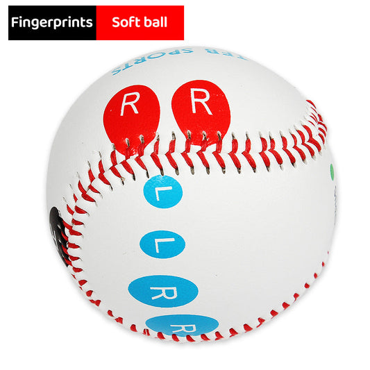 9 Inch Competition Training Baseball with Finger Placement Markers Practice
