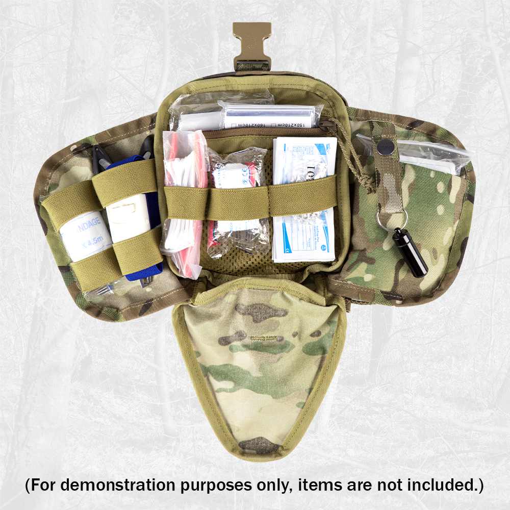 Tactical Medical Bag – MOLLE First Aid Pouch for Camping, Hiking, Hunting & Emergency Outdoor Survival Gea