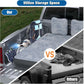 Umbrauto 5.5-6.5 ft Square Truck Bed Air Mattress with Wireless Rechargeable Pump Inflatable Full Size Pickup  Air Mattress