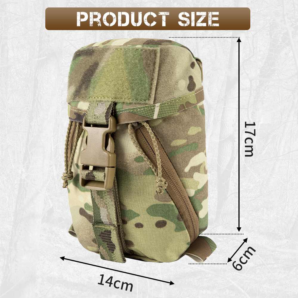 Tactical Medical Bag – MOLLE First Aid Pouch for Camping, Hiking, Hunting & Emergency Outdoor Survival Gea