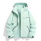 Spring Autumn Single Layer Shell Jacket Windproof Waterproof Outdoor