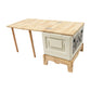Folding Camping Table with Storage, Lightweight Camp Storage Box, Small Portable Foldable Compartment Table for Indoor, Outdoor