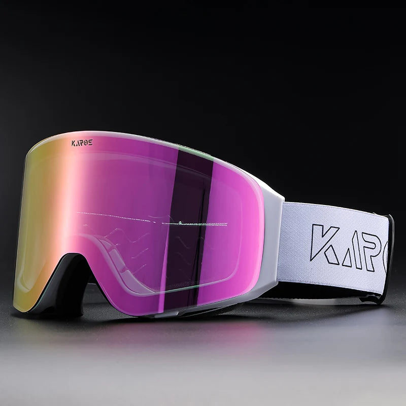 Karos Ski Goggles Flip-top Double Layer Anti-Fog UV400
