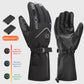 Heated Skiing Gloves Men Women Winter Screen Touch Waterproof Rechargeable 4000mAh Battery Heated Gloves