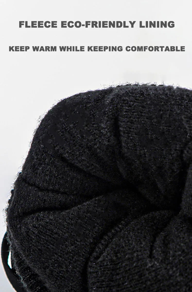 Men's Winter Warm Ski Gloves  Touch-Screen Skiing Gloves