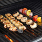 2pcs Stainless Steel Barbecue Skewers