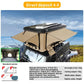 High Quality Low-Profile Hard Rooftop Tent, Quick Automatic Opening Resistant Fabric SUV Camping