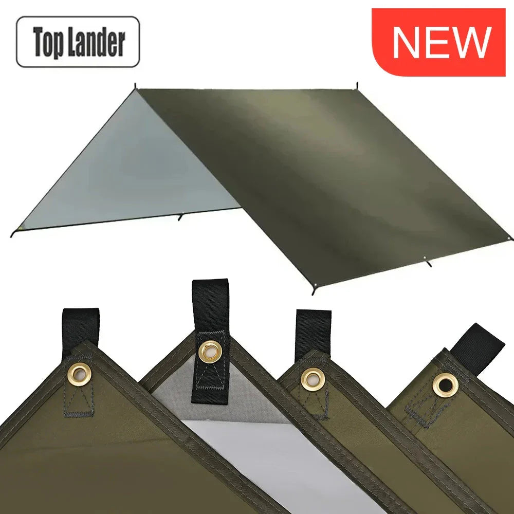 Ultralight Waterproof Tarp Tent Large Sun Shelter for Camping