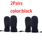 1/2/3 Pairs Ski Gloves Thermal Thick Gloves Windproof Anti-Cold Warm Touch Screen Snowboarding Winter Women Men Outdoor Mittens