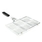 Stainless Steel BBQ Mesh Non Stick Grilling Basket Grill
