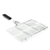 Stainless Steel BBQ Mesh Non Stick Grilling Basket Grill