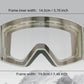 Unisex Snow Glasses UV400 Anti-fog Magnetic Snowboard Glasses