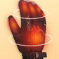 Heated Skiing Gloves Men Women Winter Screen Touch Waterproof Rechargeable 4000mAh Battery Heated Gloves