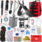 Top-Rated Car Survival First Aid Kit Full Molle Outdoor Emergency Trauma Pack for Camping Hiking IFAK EDC Essentials