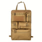 Tactical Car Seat Back Organizer Multi Zipper Pocket Water Resistant Oxford Hanging Storage Bag