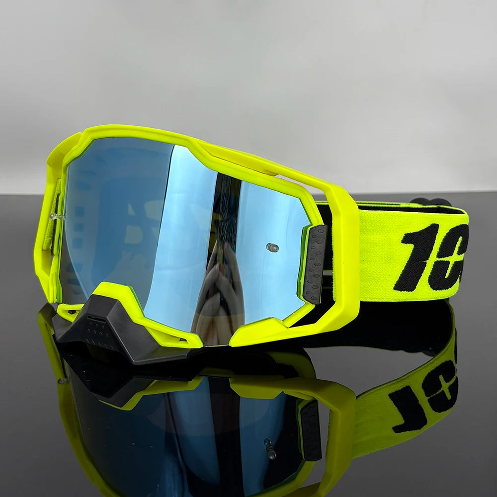Motorcycle Goggles & Dustproof Racing Glasses –Windproof for Men & Women Motocross, Cycling, Skiing Outdoor Off-Road Bike Goggle