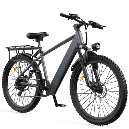 UPlee L24 Adults Electric Bike 500W Motor Electric Bicycle 36V 10AH removable battery e bike 24"Tire Mountain Electric Dirt Bike