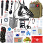 Top-Rated Car Survival First Aid Kit Full Molle Outdoor Emergency Trauma Pack for Camping Hiking IFAK EDC Essentials