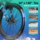 UPlee L24 Adults Electric Bike 500W Motor Electric Bicycle 36V 10AH removable battery e bike 24"Tire Mountain Electric Dirt Bike