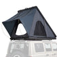 SucceBuy Rooftop Tent Hard Shell Roof Top with Telescopic Ladder Thick Mattress Waterproof Windproof for Jeep Van Pickup Truck