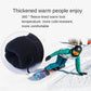 1/2/3 Pairs Ski Gloves Thermal Thick Gloves Windproof Anti-Cold Warm Touch Screen Snowboarding Winter Women Men Outdoor Mittens