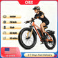 OBX-EB26 E-Bike Electric Bike for Adults 1000W Motor 48V 15Ah Battery 26 Inch Fat Tire E-Bike Disc Brake 28MPH 55KM Range