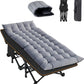 Comfortable Camping Cot with Durable Oxford Fabric