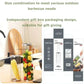 Barbecue Grill Basket Set Stainless Steel  BBQ Cage