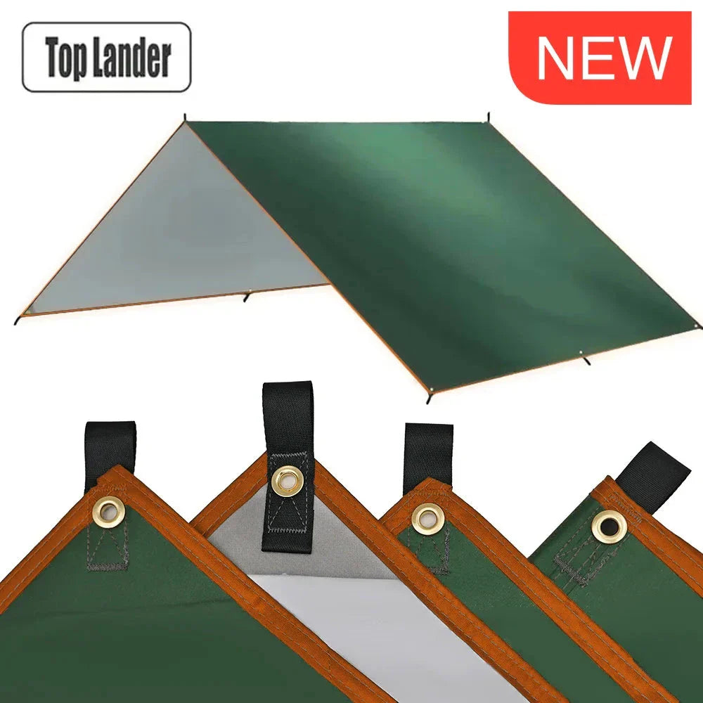 Ultralight Waterproof Tarp Tent Large Sun Shelter for Camping