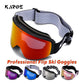 Karos Ski Goggles Flip-top Double Layer Anti-Fog UV400