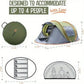 4-Person Pop Up Camping Tent – Instant Easy Setup, Waterproof & UPF50+ Sun Protection, 2 Doors Family Outdoor Shelter