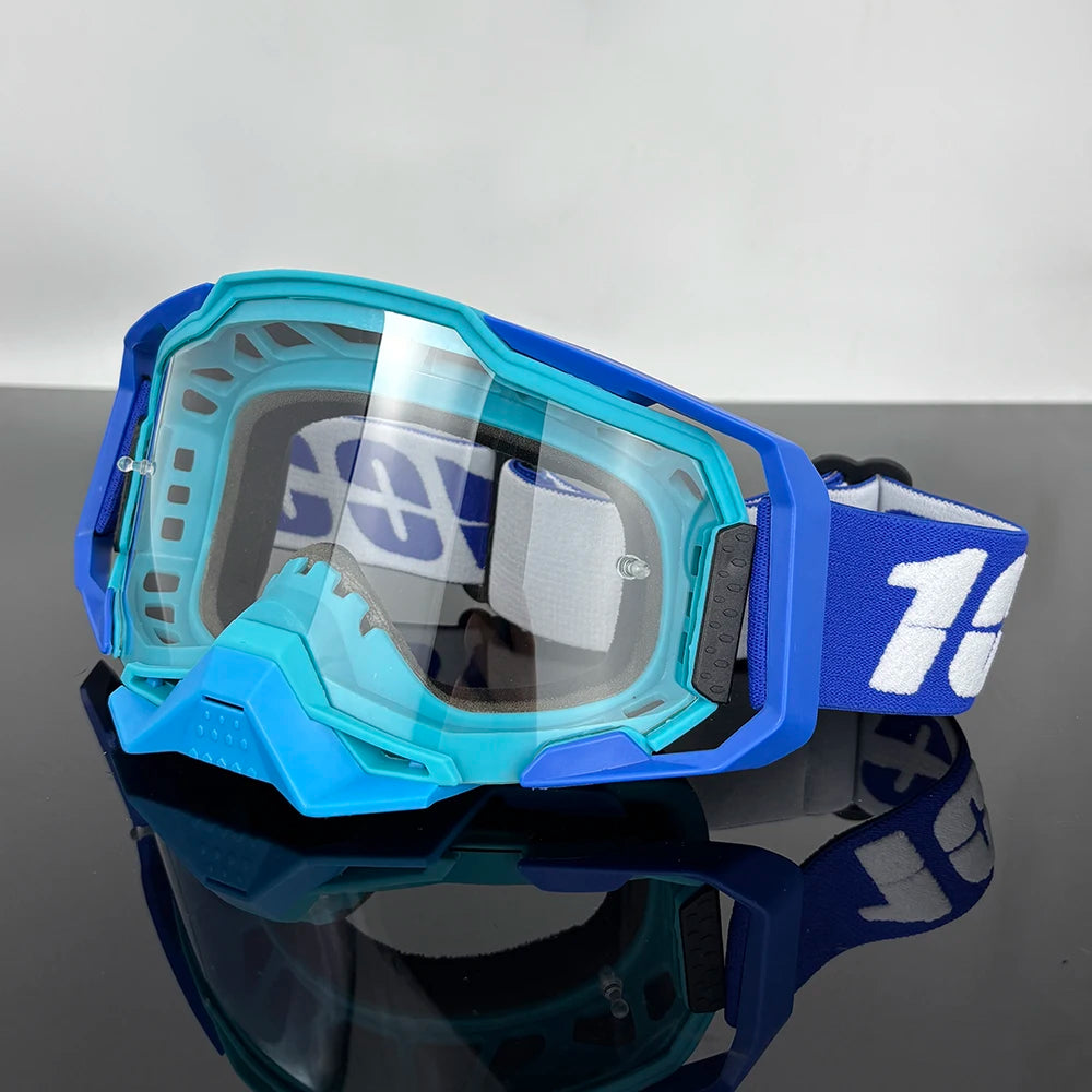 Motorcycle Goggles & Dustproof Racing Glasses –Windproof for Men & Women Motocross, Cycling, Skiing Outdoor Off-Road Bike Goggle