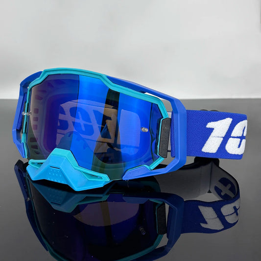 Motorcycle Goggles & Dustproof Racing Glasses –Windproof for Men & Women Motocross, Cycling, Skiing Outdoor Off-Road Bike Goggle