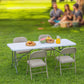 Heavy Duty Foldable Table with Carrying Handle