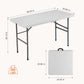 Heavy Duty Foldable Table with Carrying Handle