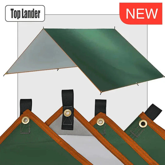 Ultralight Waterproof Tarp Tent Large Sun Shelter for Camping