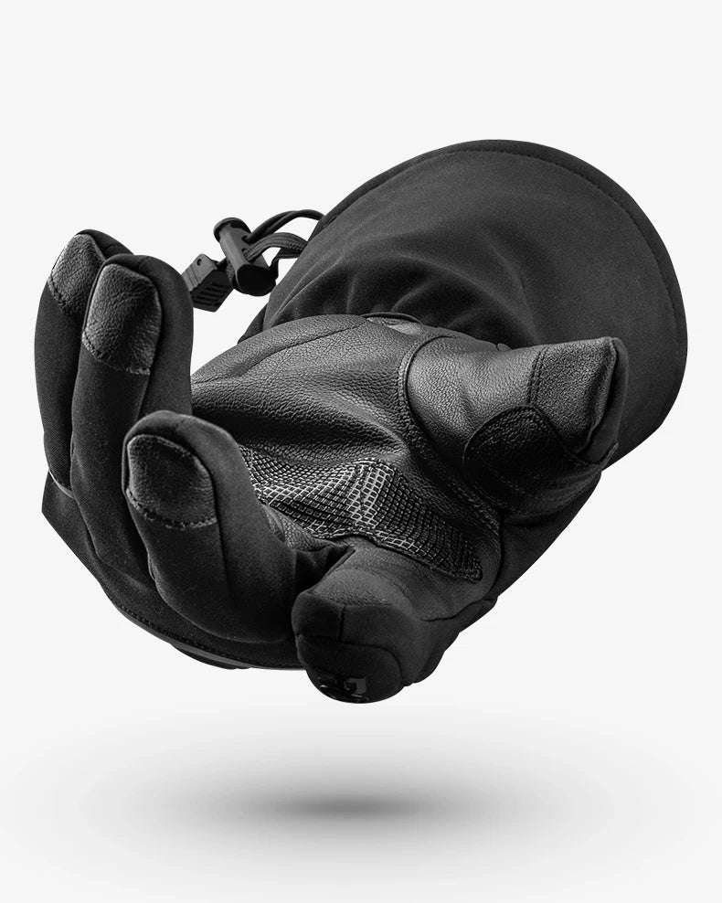 Heated Skiing Gloves Men Women Winter Screen Touch Waterproof Rechargeable 4000mAh Battery Heated Gloves