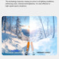 Unisex Snow Glasses UV400 Anti-fog Magnetic Snowboard Glasses