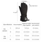 NOFOXO Waterproof Windproof Warmth Thickened Winter Ski Gloves Motorcycle Snowboard Gloves Touch Screen Fleece Warm Gloves