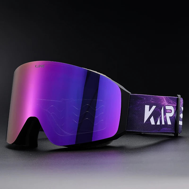 Karos Ski Goggles Flip-top Double Layer Anti-Fog UV400