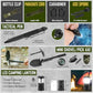 Survival Kit 268 Pcs Emergency Survival Gear and Equipment Supplies with First Aid Kit Camping Axe Headlamp Crossbody Bag for C