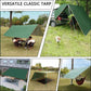 Ultralight Waterproof Tarp Tent Large Sun Shelter for Camping