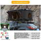 High Quality Low-Profile Hard Rooftop Tent, Quick Automatic Opening Resistant Fabric SUV Camping